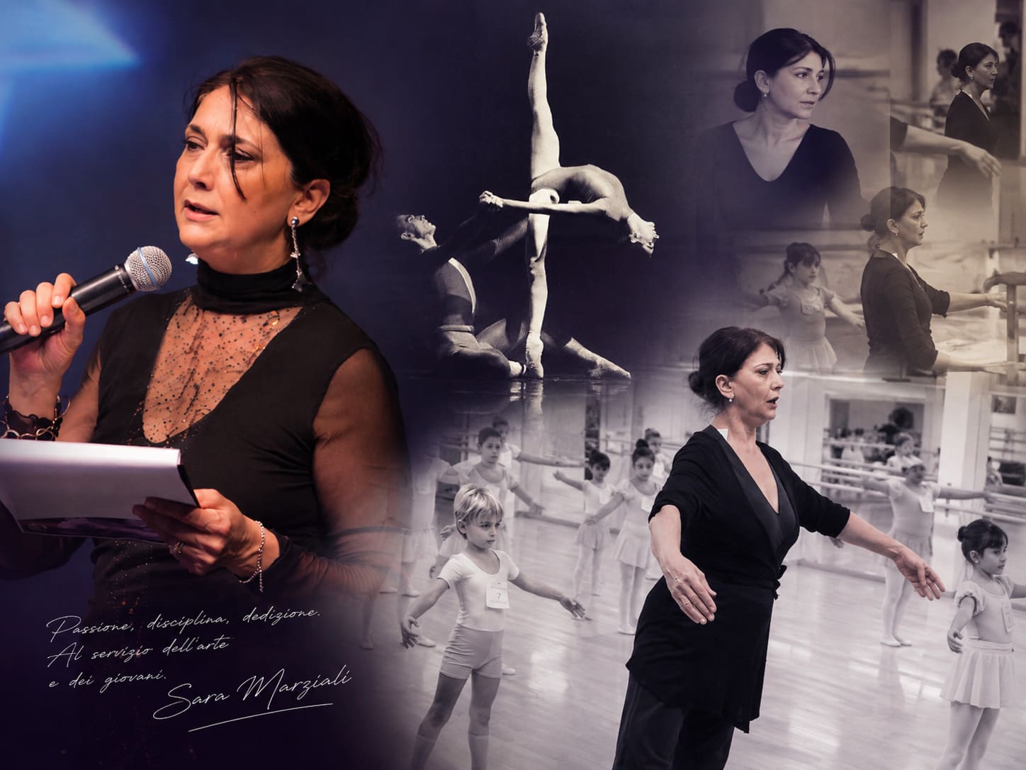 Sara Marziali, Direttrice Artistica e fondatrice dello Studio 3 Ballet